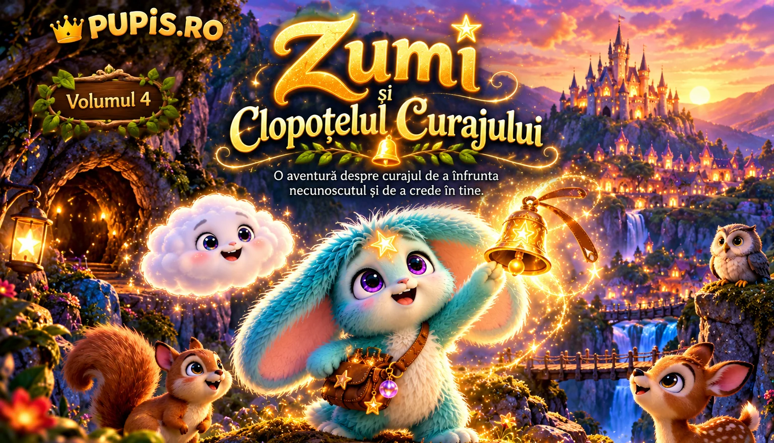 Coperta Zumi și Clopoțelul Curajului